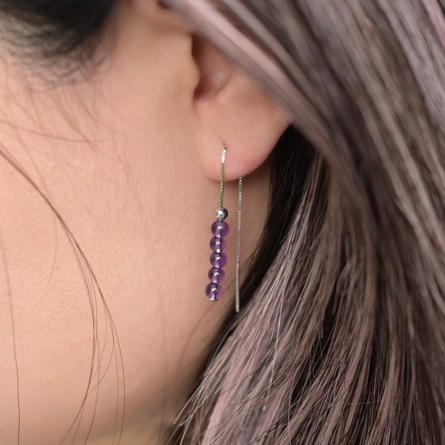 Amethyst Earrings 02